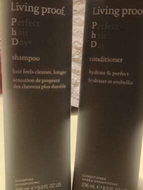 Living Proof Perfect Hair Day Shampoo & Conditioner - Black Bottles